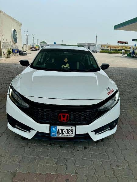 Honda Civic RS 2019 White - For Sale 0