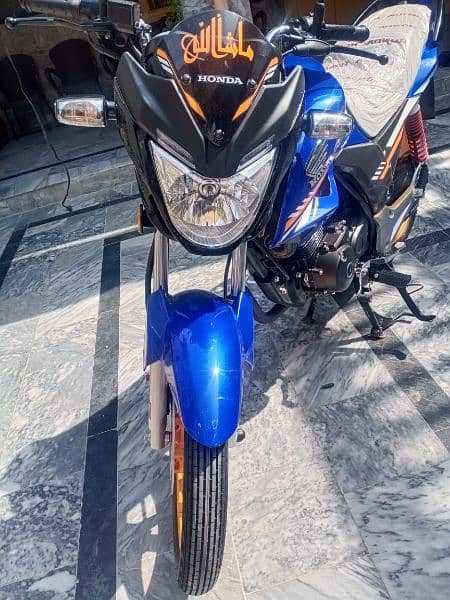 Honda CB 150F Blue (Special Edition) 2024 Shape 2
