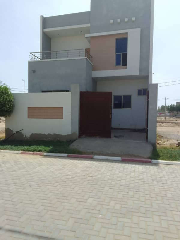 120 Sq Yards plot available Boundary Wall for sale 4