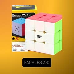 qiyi 3x3 stickerless rubiks cube