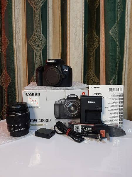 Canon Eos 4000d Dslr Camera | Brand New Complete Box 1