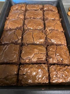 fudge chocolate brownies