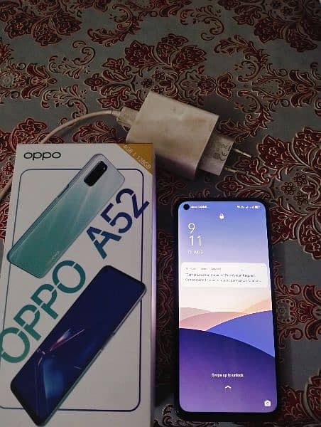 Oppo A52 for sale in 10 10 condition 3