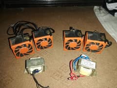 2. set Dc fanes in 12 volt for sale watsapp 03030356135