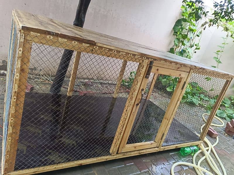 heavy wooden cage for sale 0
