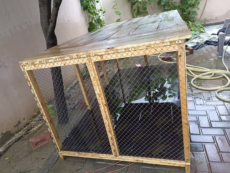 heavy wooden cage for sale 1