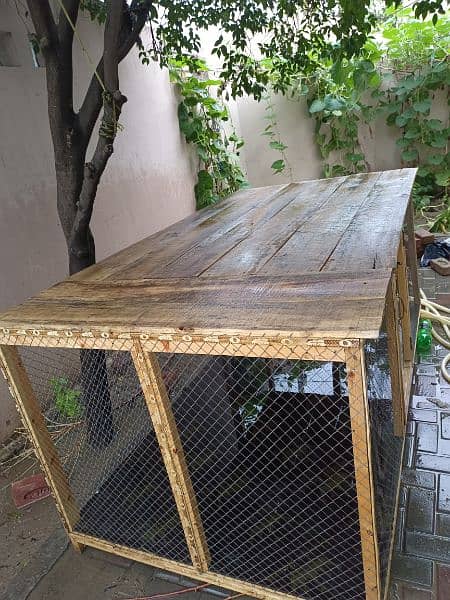 heavy wooden cage for sale 2