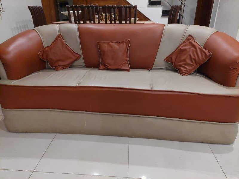 6 seater sofa set (3, 2, 1] 2