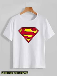 superman printed t-shirt 0