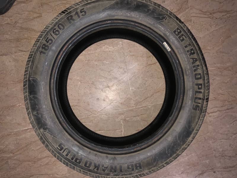 Tyres of 15” 0