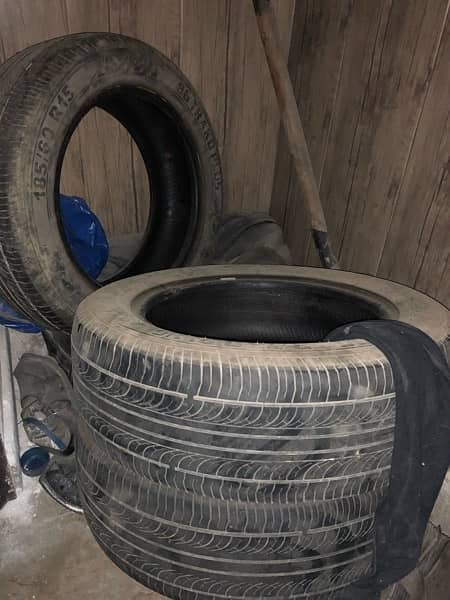 Tyres of 15” 3