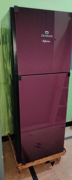 Dawlance 14 cubic Glass door purple color fridge