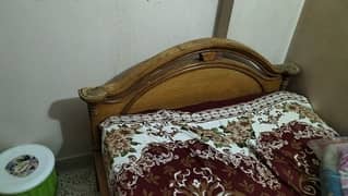 2 single bed with mattress 0