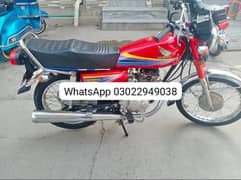 Honda bike 125cc for sale model 09