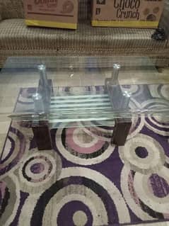 center table with 5 seater sofa for sale
