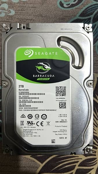 seagate 2tb hard disk hdd 0