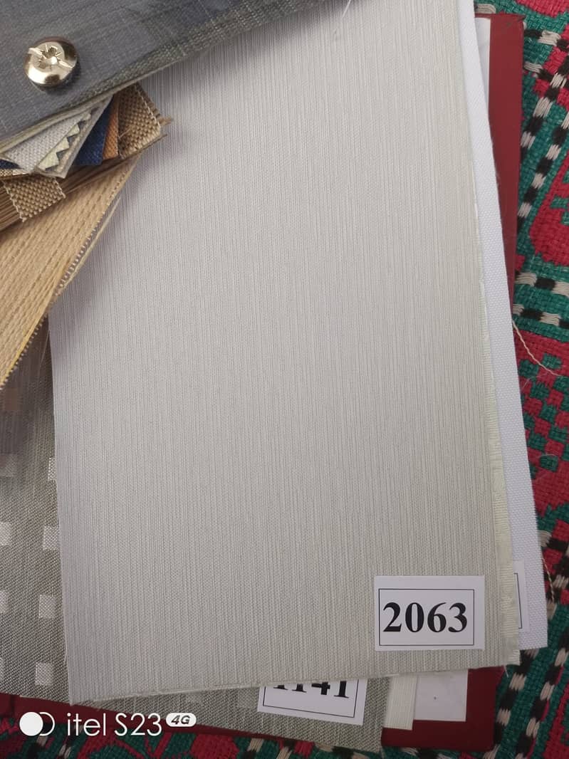 Roller blinds 03212913697  Vertical Wooden Mini Zebra blind 10