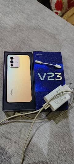 vivo V23 5G in good condition full accessories