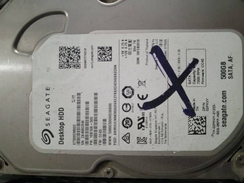 Seagate 500 Gb Desktop HDD 0