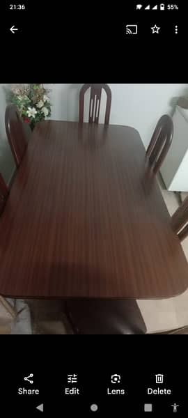 wooden dining  table 0