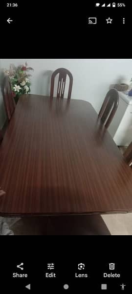 wooden dining  table 1
