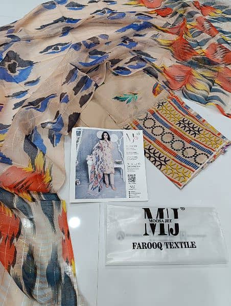 100% original MJ BY FAROOQ TEXTILE 
WHOLESALE PRICE 2700 4