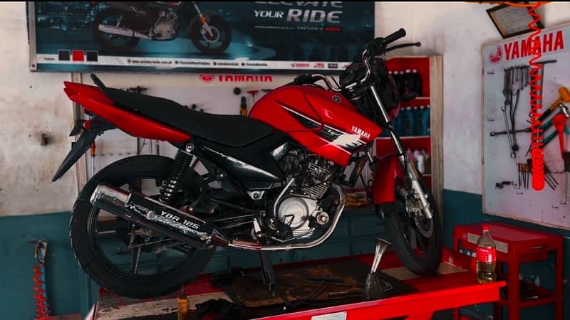 Yamaha Ybr 125cc Red colour 2018 0