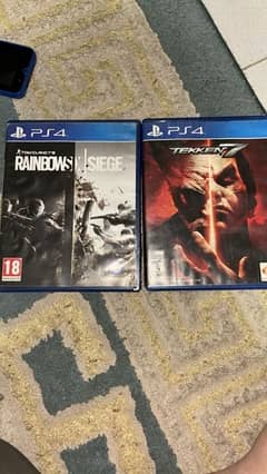 tekken 7 and rainbow six siege ps4 games price little negotiable