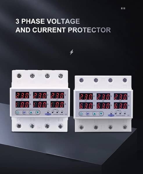 Voltage Protector - three phase - Tomzn 0
