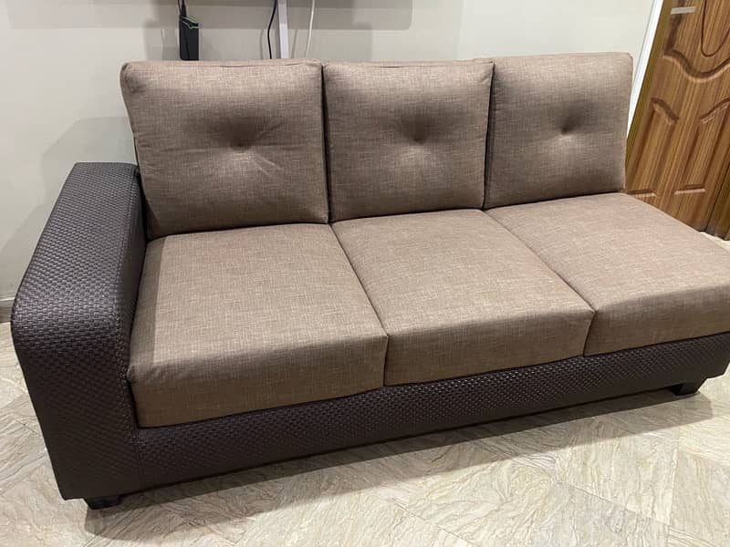 L shaped Sofa (Almost New Condition) 1