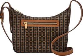 Trendy Leather Crossbody Handbag