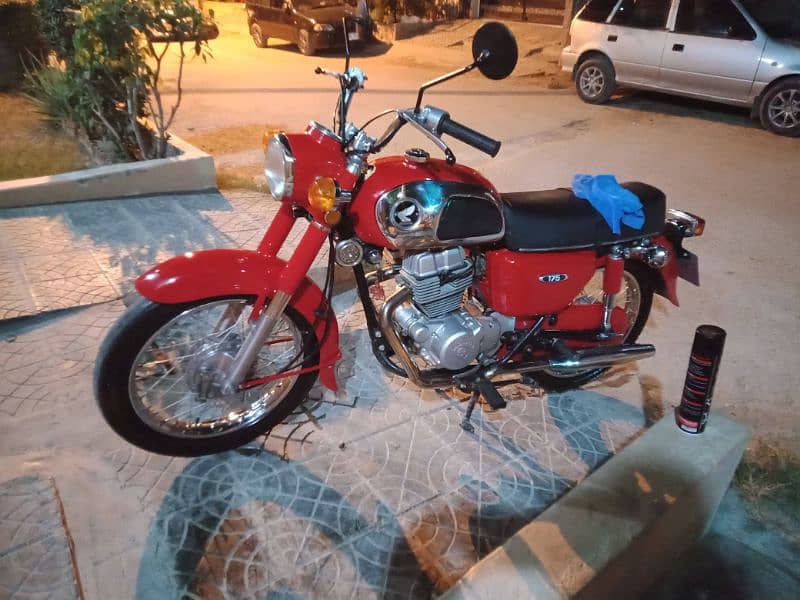 Honda CD 175 - rebel 250 0