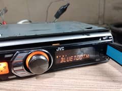 Branded JVC player usb/BT/cd/fm/subwoofer rear 10/10