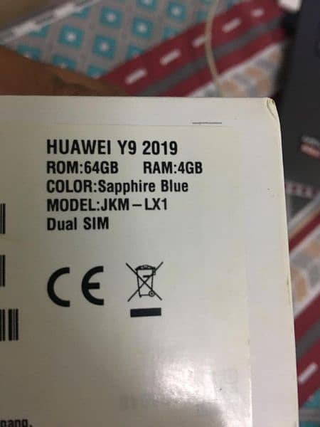 Huawei Y9 2019 100% ok 4 gb ram 64 gb rom 2