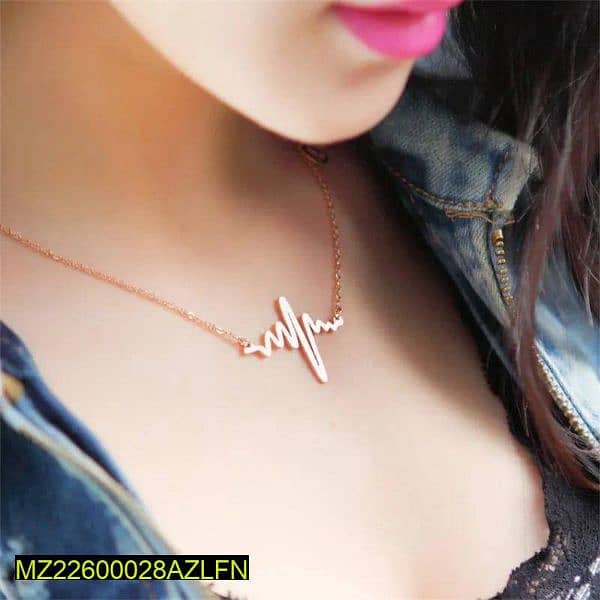 1 PC Alloy Gold Plated Modern Pendant 2