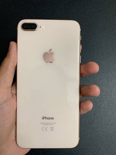 iphone 8 + little crack on back 2