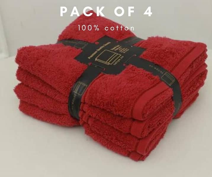 Pure Soft Cotton Towels for Bath, Face & Hands 11