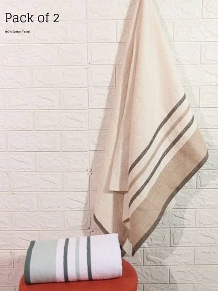 Pure Soft Cotton Towels for Bath, Face & Hands 12