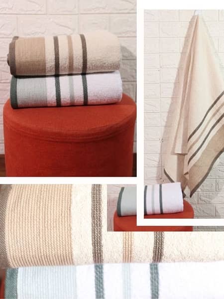 Pure Soft Cotton Towels for Bath, Face & Hands 13
