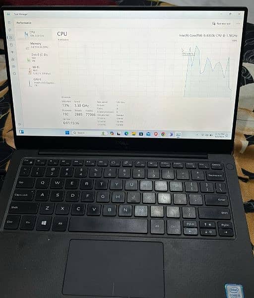 Dell XPS 13,  I5 8th Generation Processor, 16 GB Ram, 512 GB SSD 1