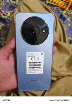 Redmi A3 open box 11 manth warnty 10 by 10  condition box with  chargr
