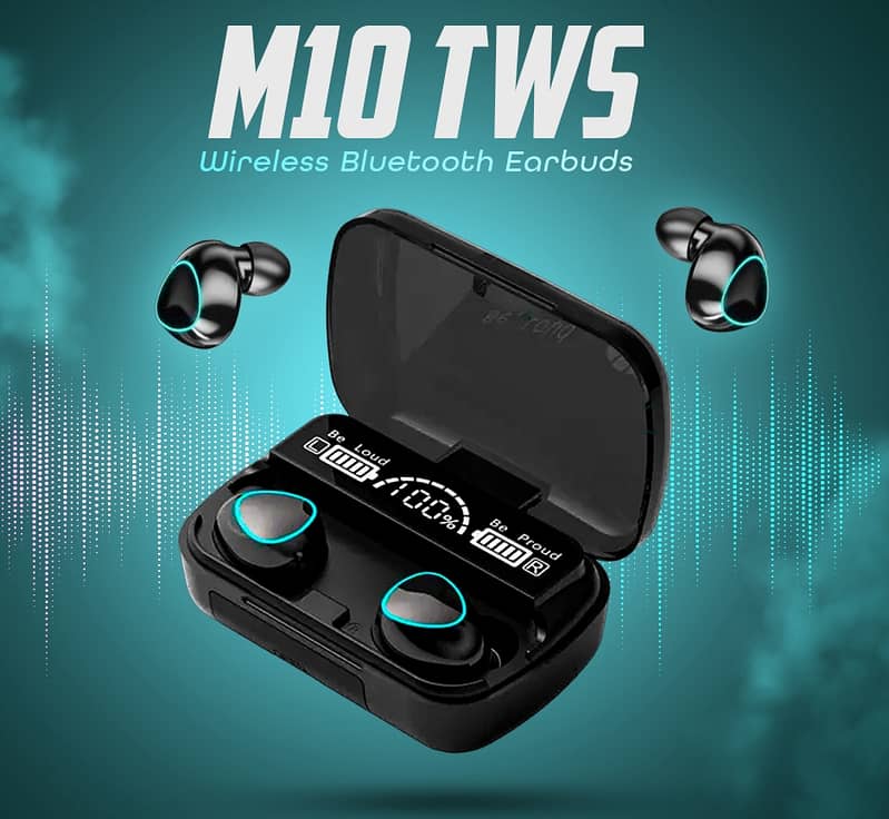 BOX PACK NEW M10 EAR BUDS COD AVAILABLE 0