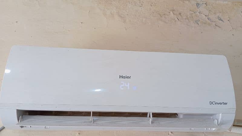 haier 1.5 ton dc invertor 0