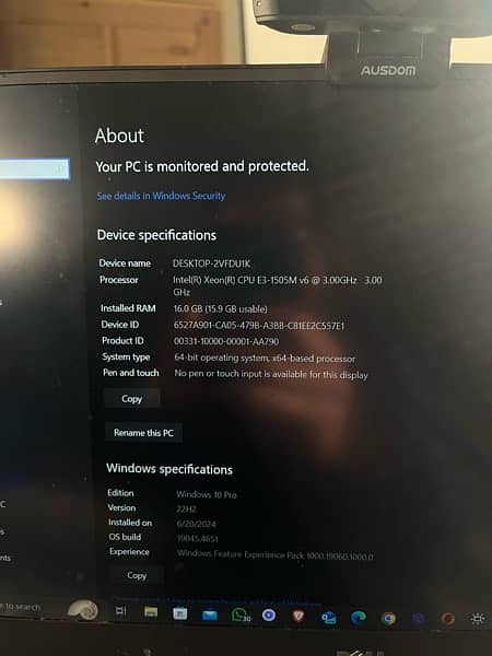 Dell Precision 5520 for sale 6