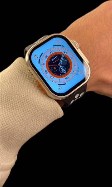 Ultra 9 (Seven Plus One) Smart Watch|| Wireless charging|| 7 strap|| 8
