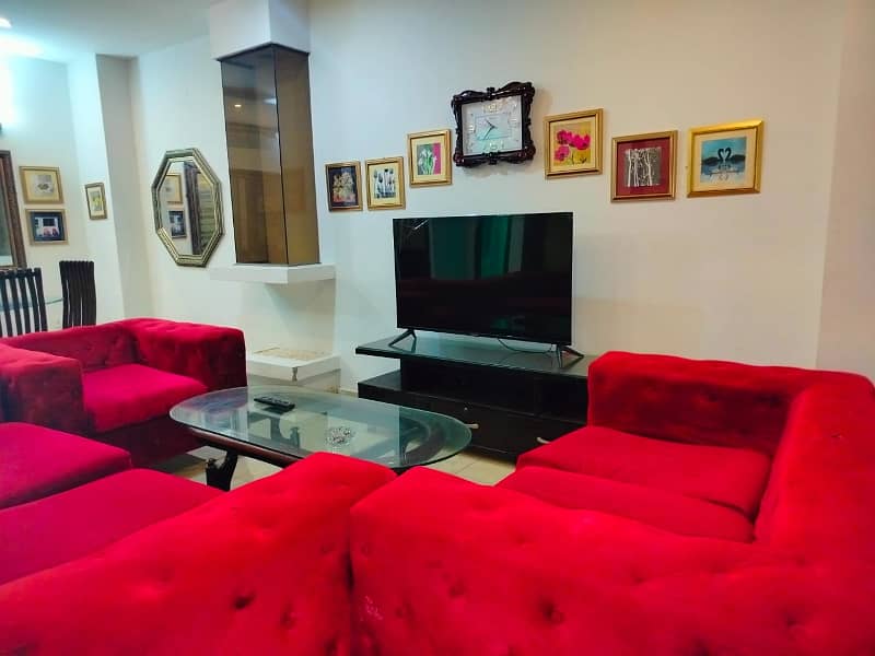 2 Bed Furnished Apartment for rent in Dha phase 8 ex air avenue 1