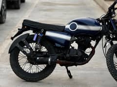 Modified Scrambler Cafe Racer Honda 125cc