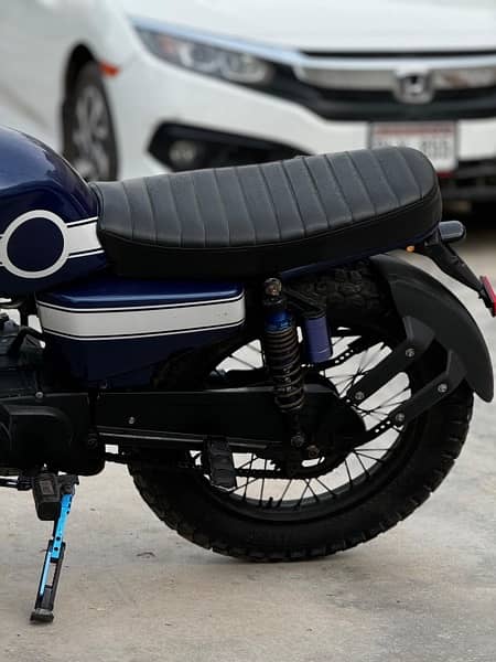 Modified Scrambler Cafe Racer Honda 125cc 2