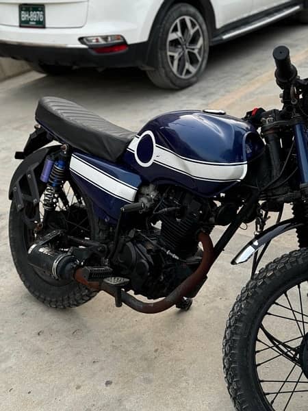 Modified Scrambler Cafe Racer Honda 125cc 5