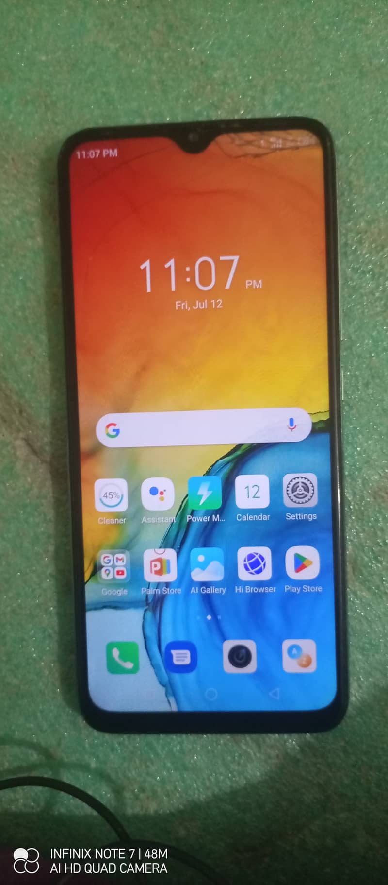 Infinix hot 11 play 4/64 exchange possible, 1